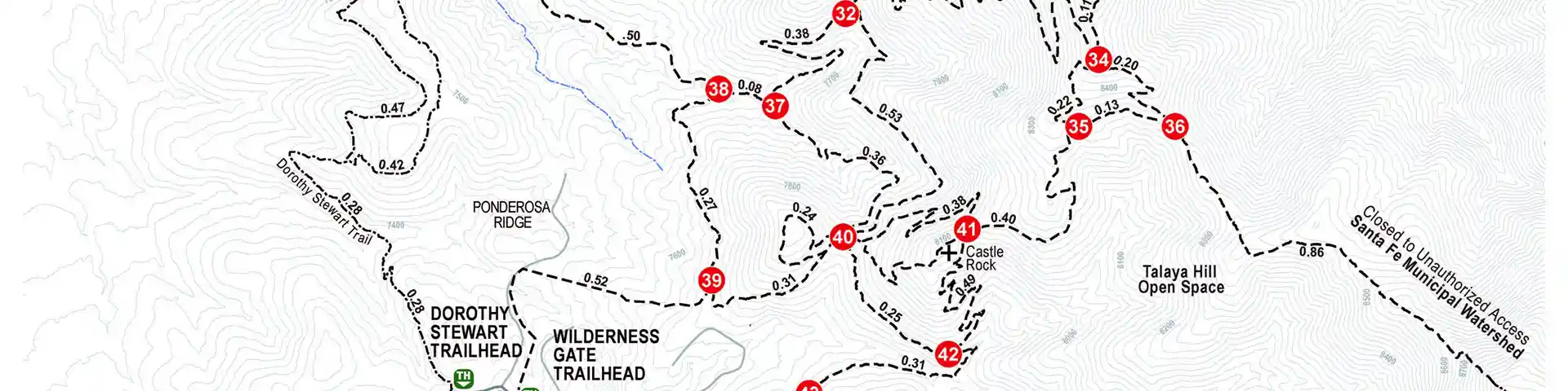 Trails Guide To Santa Fe